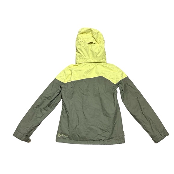 Burton olive green and lemon yellow ski/snowboard winter coat - Picture 6 of 10